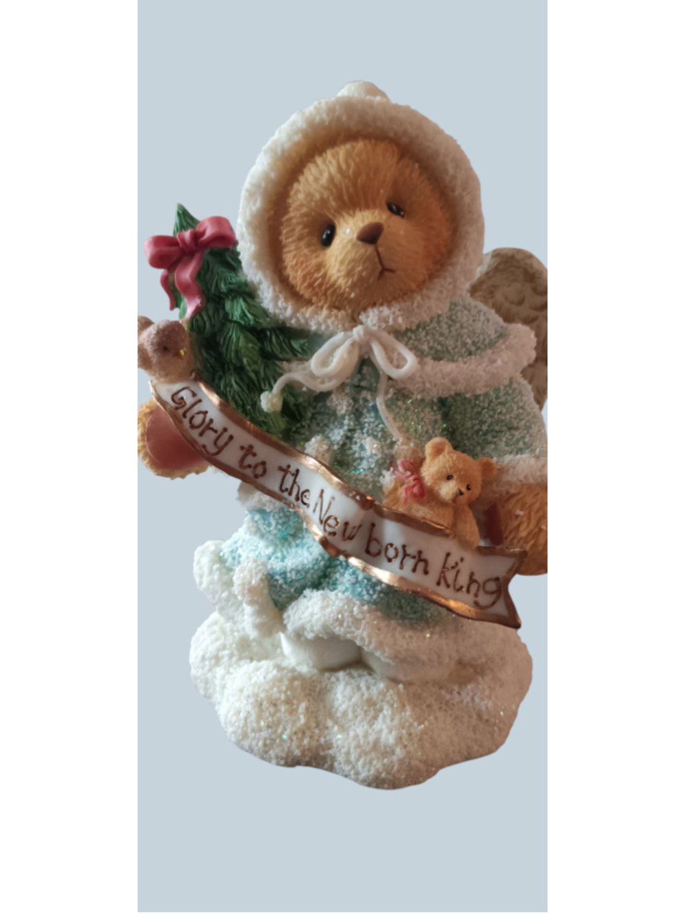 NIB Cherished Teddies Grace Angel Figurine Glory to the Newborn King 175994